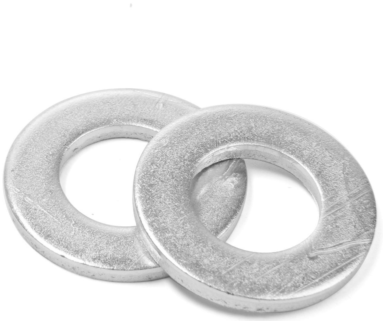 Шайба ТУНДРА krep, плоская, DIN125, оцинкованная, М14, 1 кг