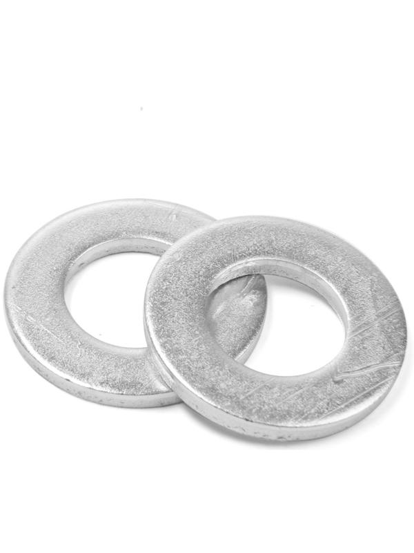 Шайба ТУНДРА krep, плоская, DIN125, оцинкованная, М14, 1 кг