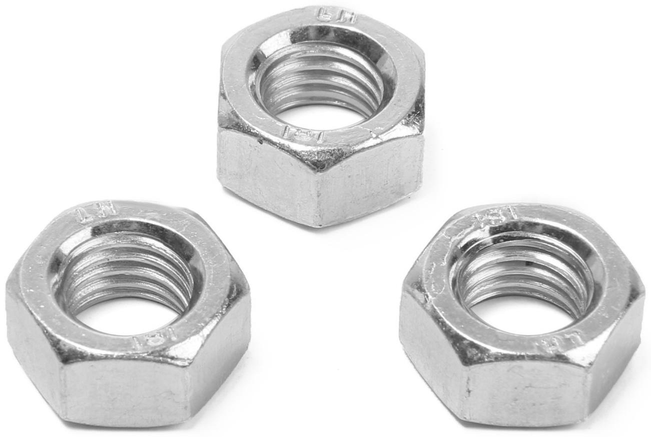 Гайка ТУНДРА krep, шестигранная, DIN934, оцинкованная, М12, 5 кг