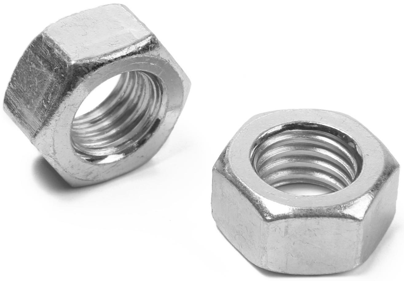 Гайка ТУНДРА krep, шестигранная, DIN934, оцинкованная, М12, 1 кг