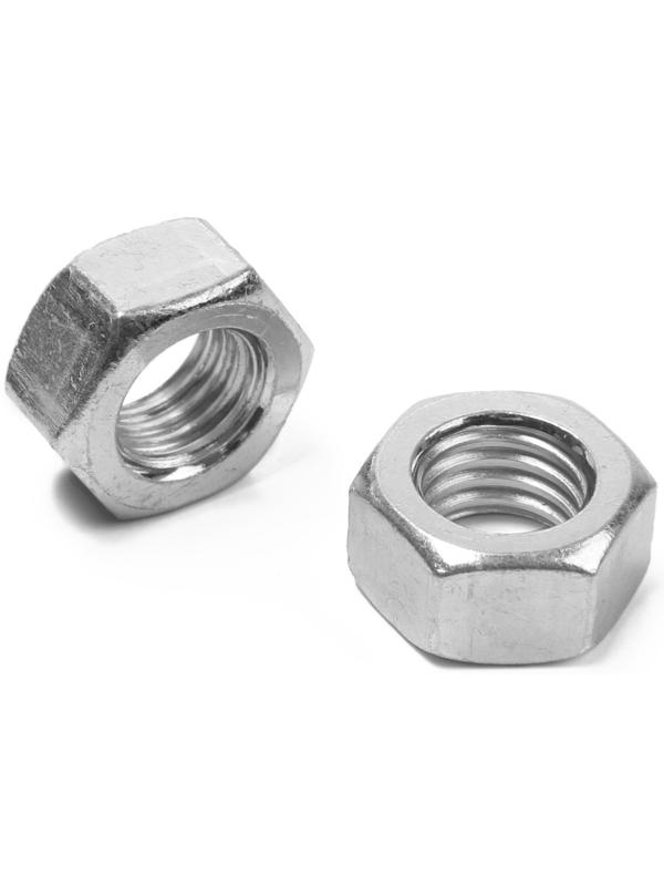 Гайка ТУНДРА krep, шестигранная, DIN934, оцинкованная, М12, 1 кг