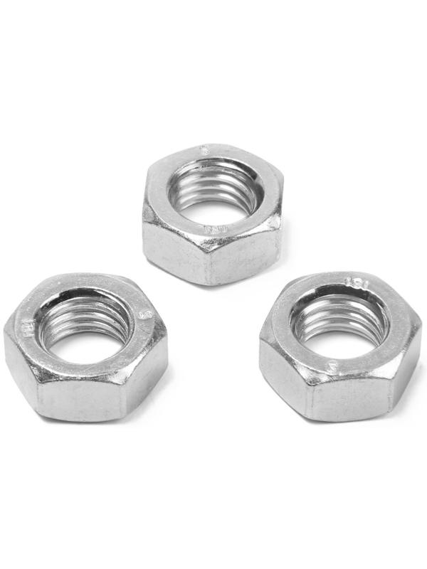 Гайка ТУНДРА krep, шестигранная, DIN934, оцинкованная, М14, 1 кг