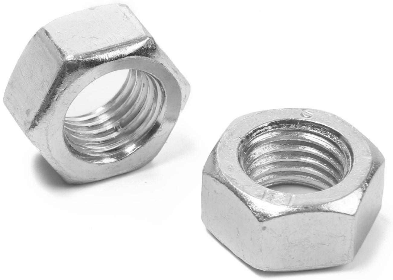 Гайка шестигранная ТУНДРА krep, DIN934, М16, оцинкованная, 5 кг