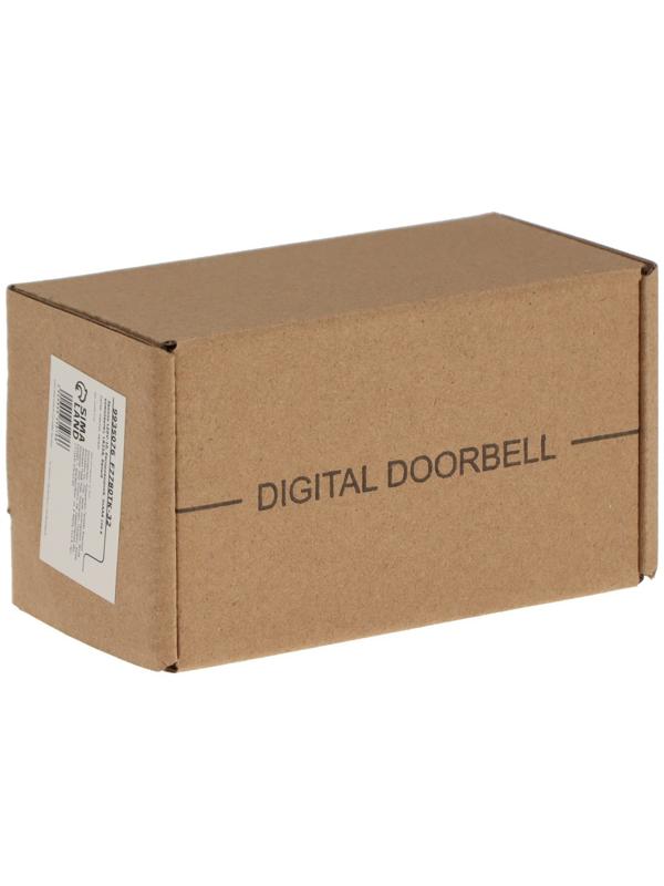 Звонок LZDV-10, беспроводной, 2хAАА (не в комплекте), LR23A, белый