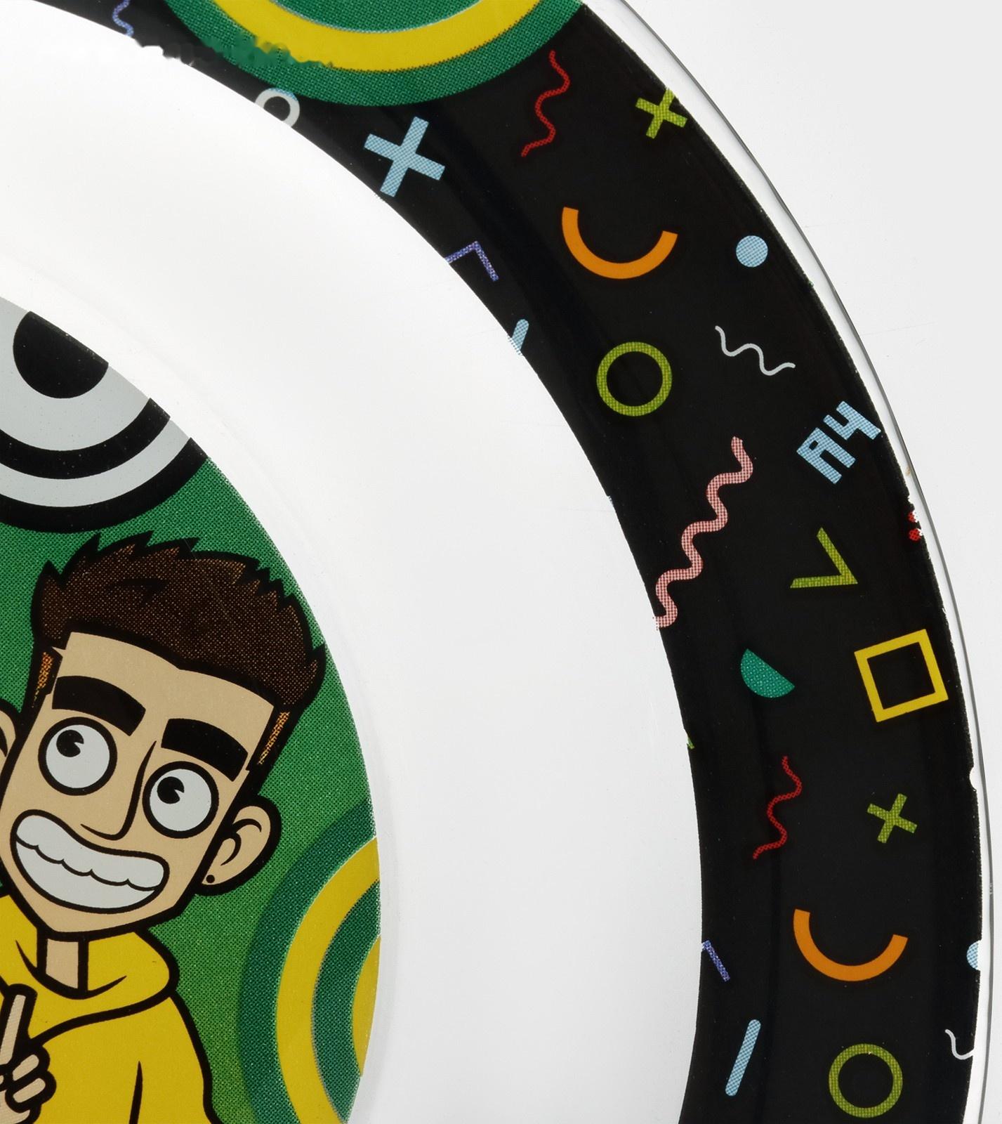 Тарелка стеклянная «Влад А4. Влад и компания», d=19.5 см