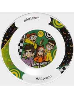 Тарелка стеклянная «Влад А4. Влад и компания», d=19.5 см