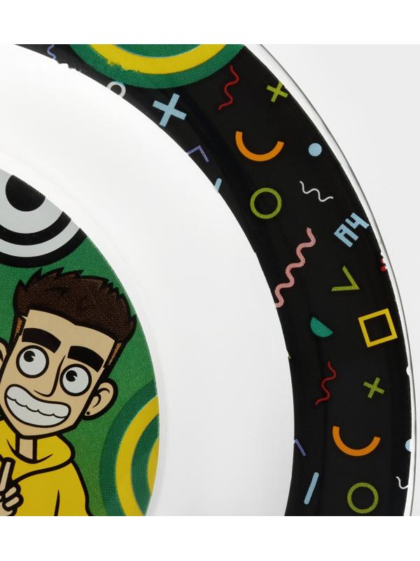 Тарелка стеклянная «Влад А4. Влад и компания», d=19.5 см