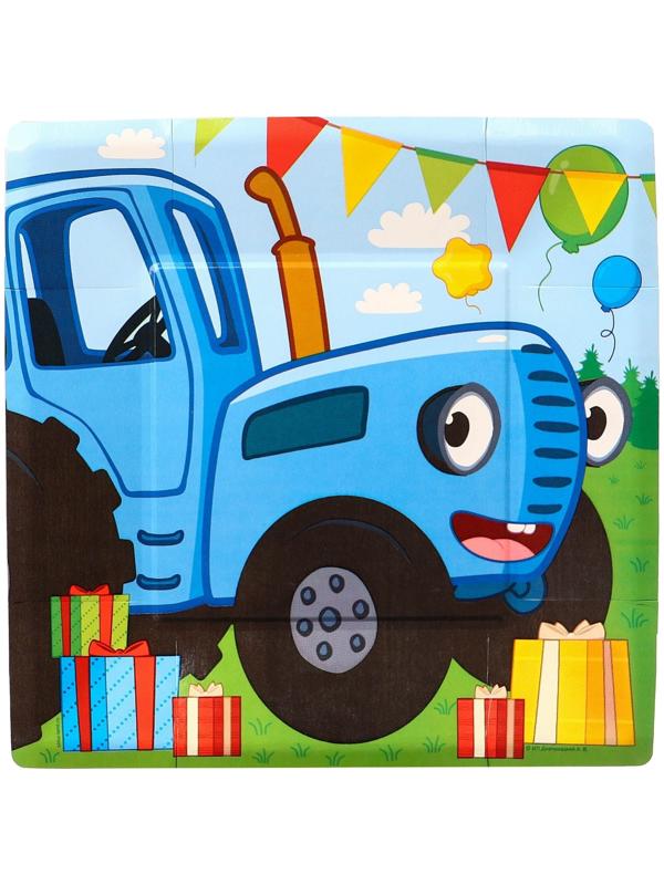 Тарелка бумажная квадратная 