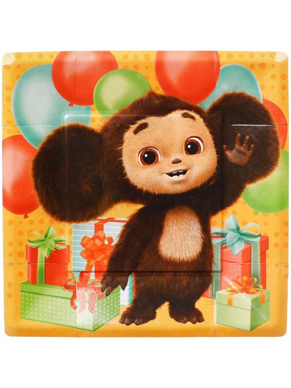 Тарелка бумажная квадратная 