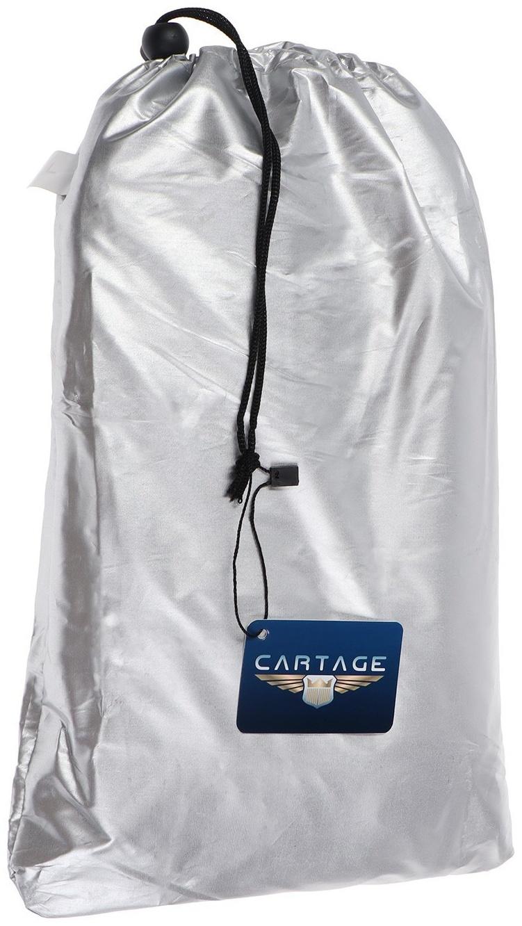 Тент для мотоцикла, CARTAGE, водонепроницаемый, 220×95×125 см