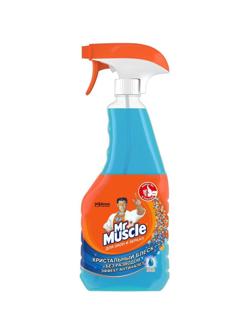 Средство для стекол и зеркал Мистер Мускул После дождя курок,530 мл