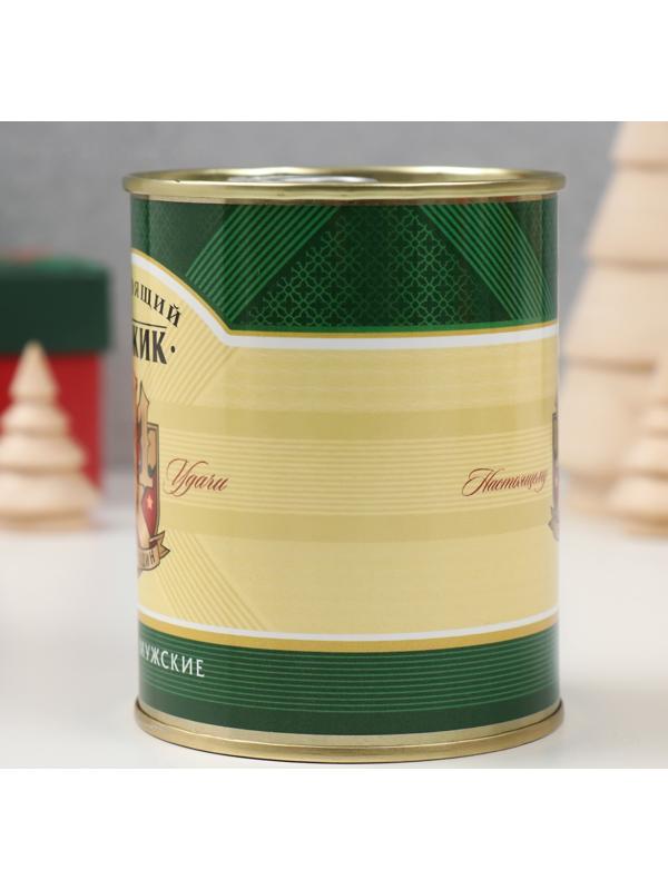 Носки с принтом в банке 