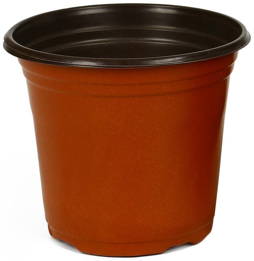 Горшок для рассады, 1,3 л, d = 14 см, h = 12 см, терракот, Greengo