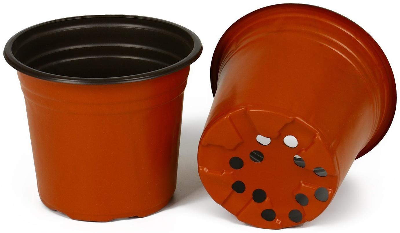 Горшок для рассады, 2 л, d = 16 см, h = 15 см, терракот, Greengo