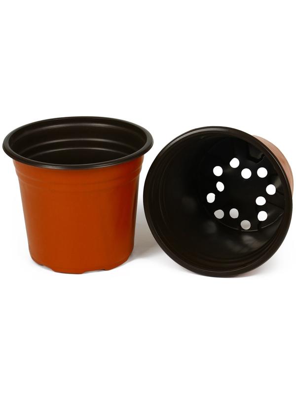 Горшок для рассады, 2 л, d = 16 см, h = 15 см, терракот, Greengo