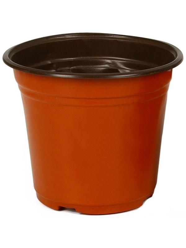 Горшок для рассады, 2,5 л, d = 18 см, h = 17 см, терракот, Greengo