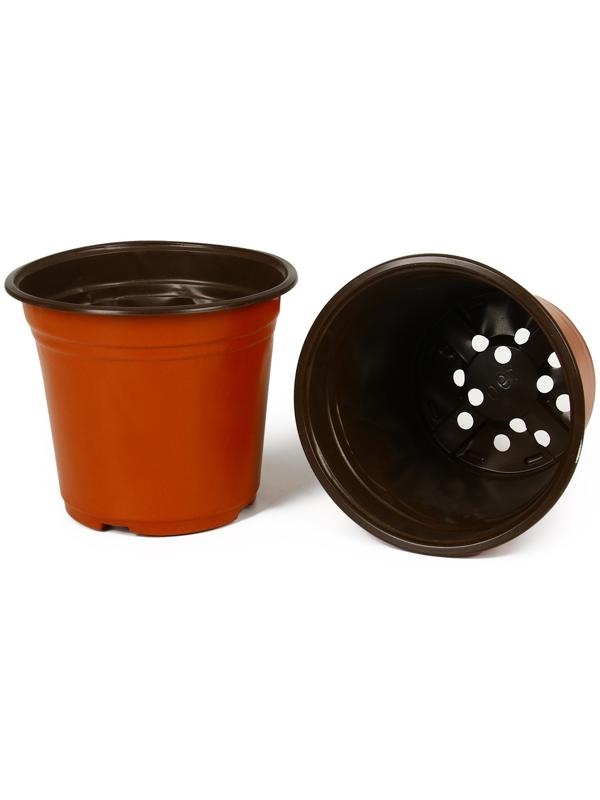 Горшок для рассады, 2,5 л, d = 18 см, h = 17 см, терракот, Greengo