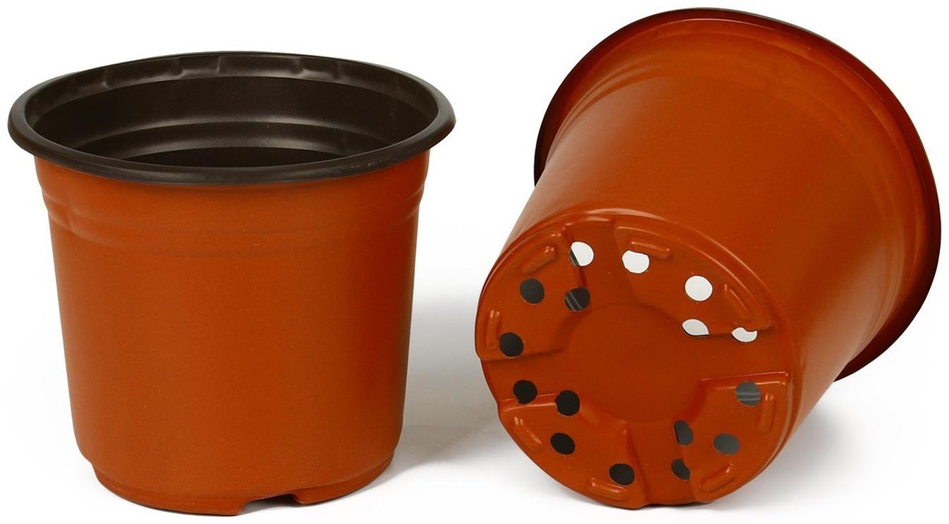 Горшок для рассады, 3,5 л, d = 20 см, h = 20 см, терракот, Greengo