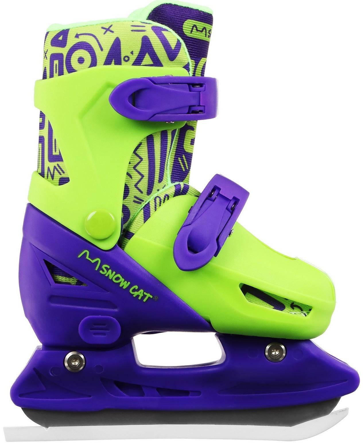 Коньки детские раздвижные Snow Cat, р. 30-33