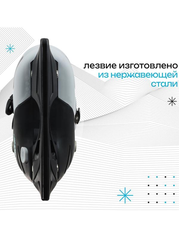 Набор: коньки детские раздвижные Snow Cat, с роликовой платформой, защита, р. 34-37