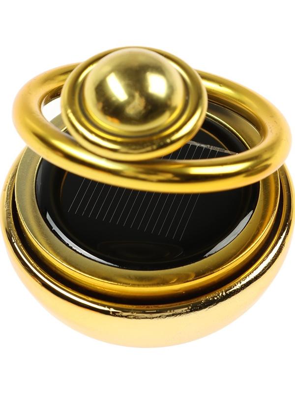 Аксессуар на панель, гравитационные кольца, вращается от солнца, золото