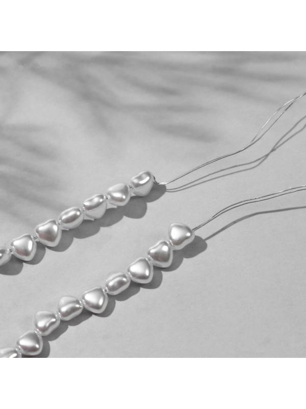 Бусины пластиковые на нити 