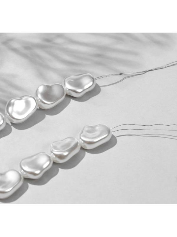 Бусины пластиковые на нити 