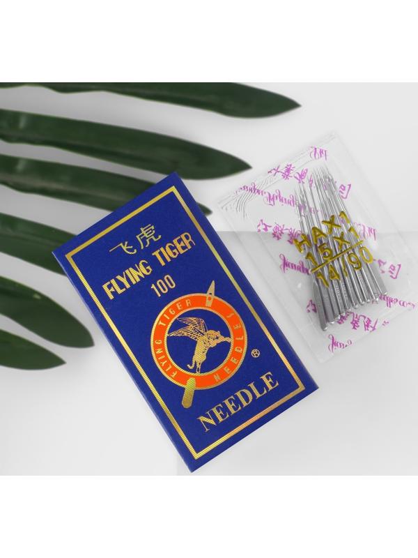 Иглы для бытовых швейных машин, №90/14, 10 шт