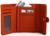 Кошелёк на кнопке, цвет рыжий