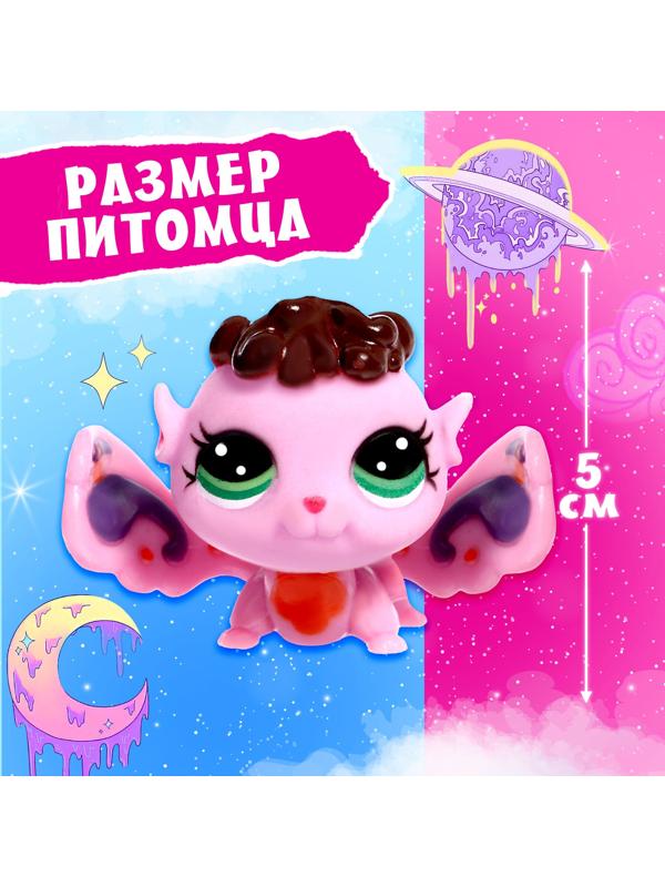 Игрушка-сюрприз «Волшебный» Crazy Pets, с наклейками, розовый, МИКС