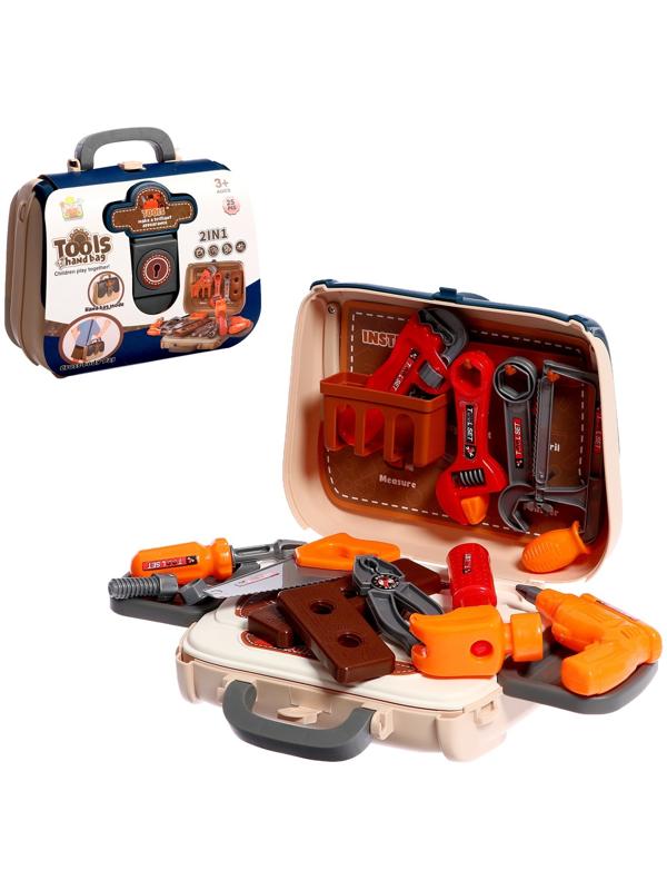 Игровой модуль в чемодане «Мастерская», 25 предметов