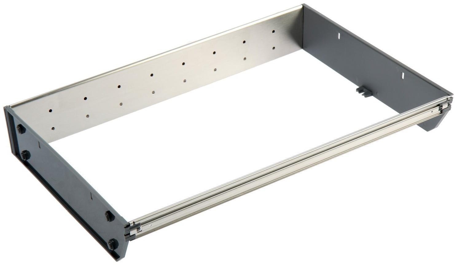 Поддон из нержавеющей стали 280х422х65 мм