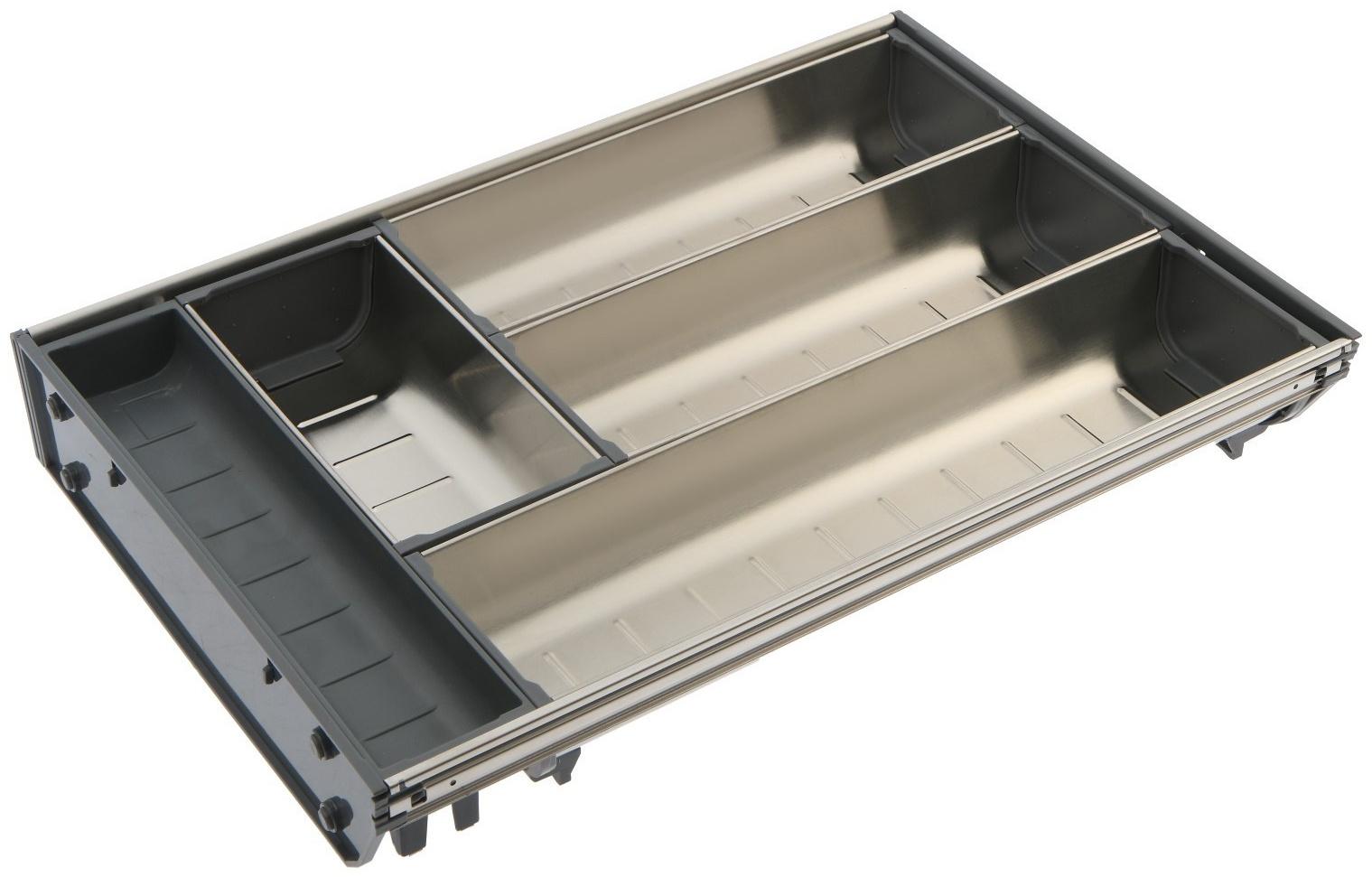 Поддон из нержавеющей стали 280х422х65 мм