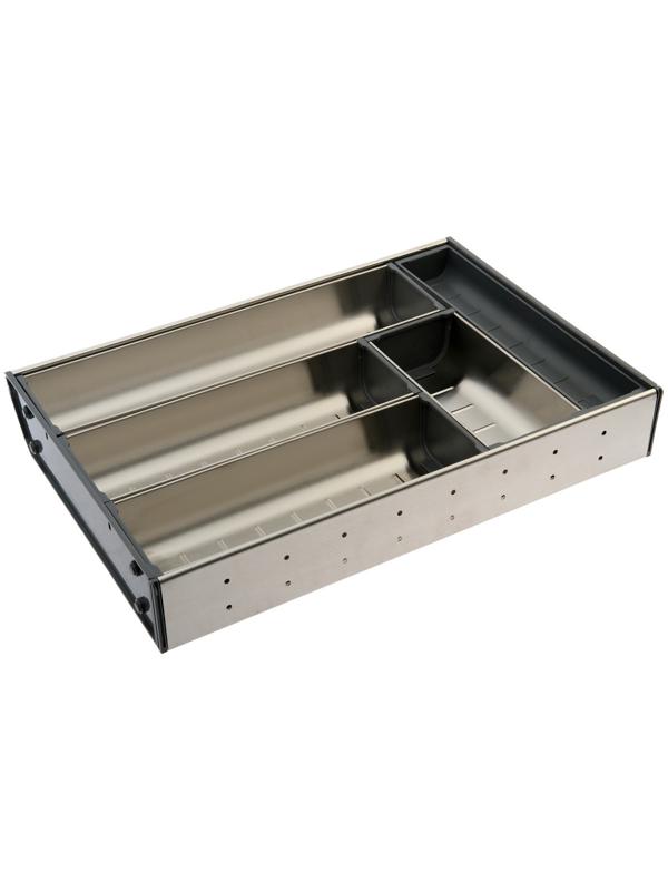 Поддон из нержавеющей стали 280х422х65 мм