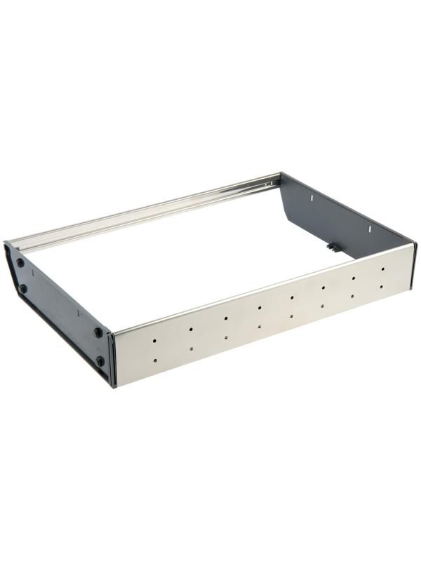 Поддон из нержавеющей стали 280х422х65 мм