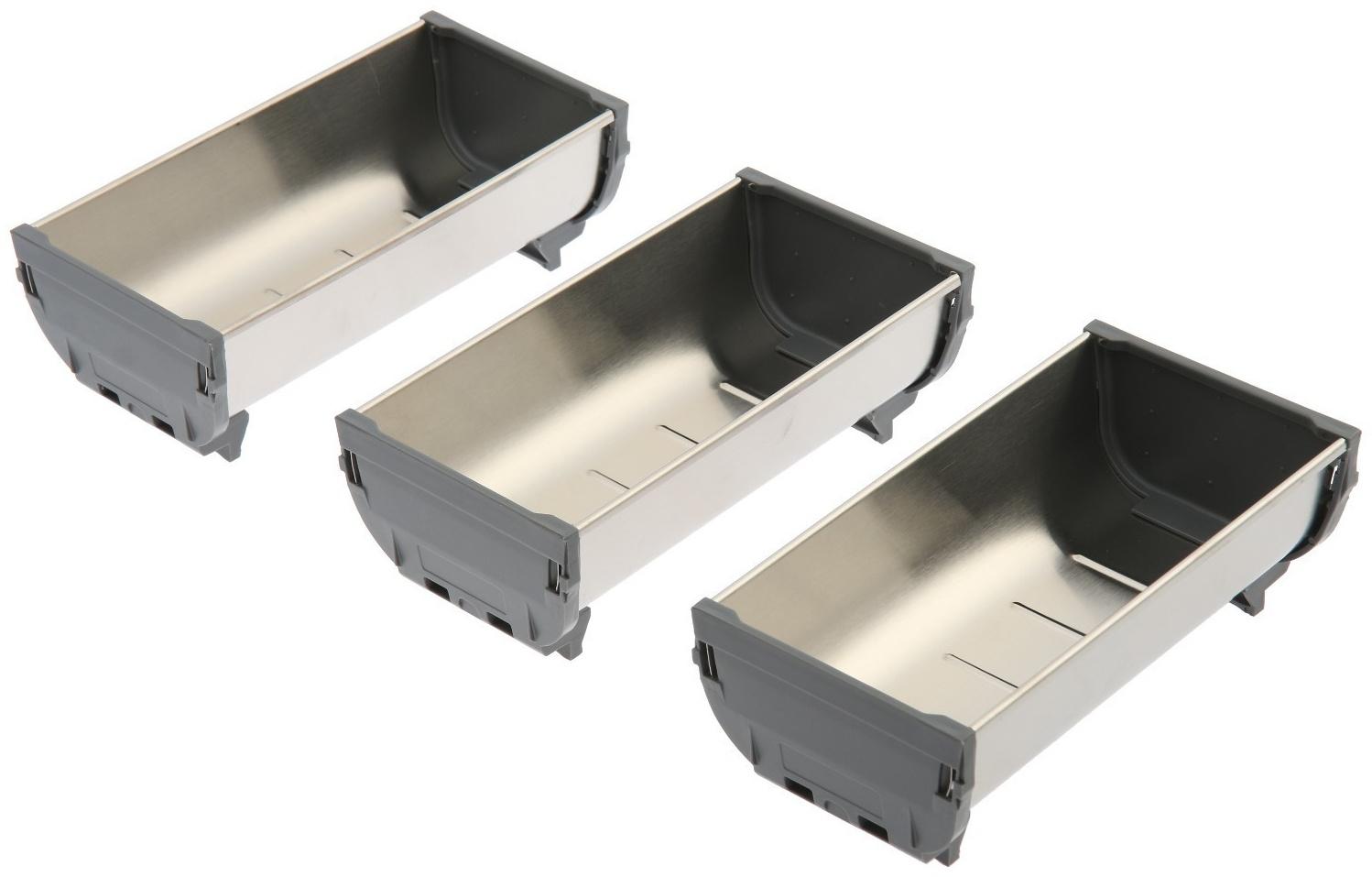 Поддон из нержавеющей стали 280х472х65 мм