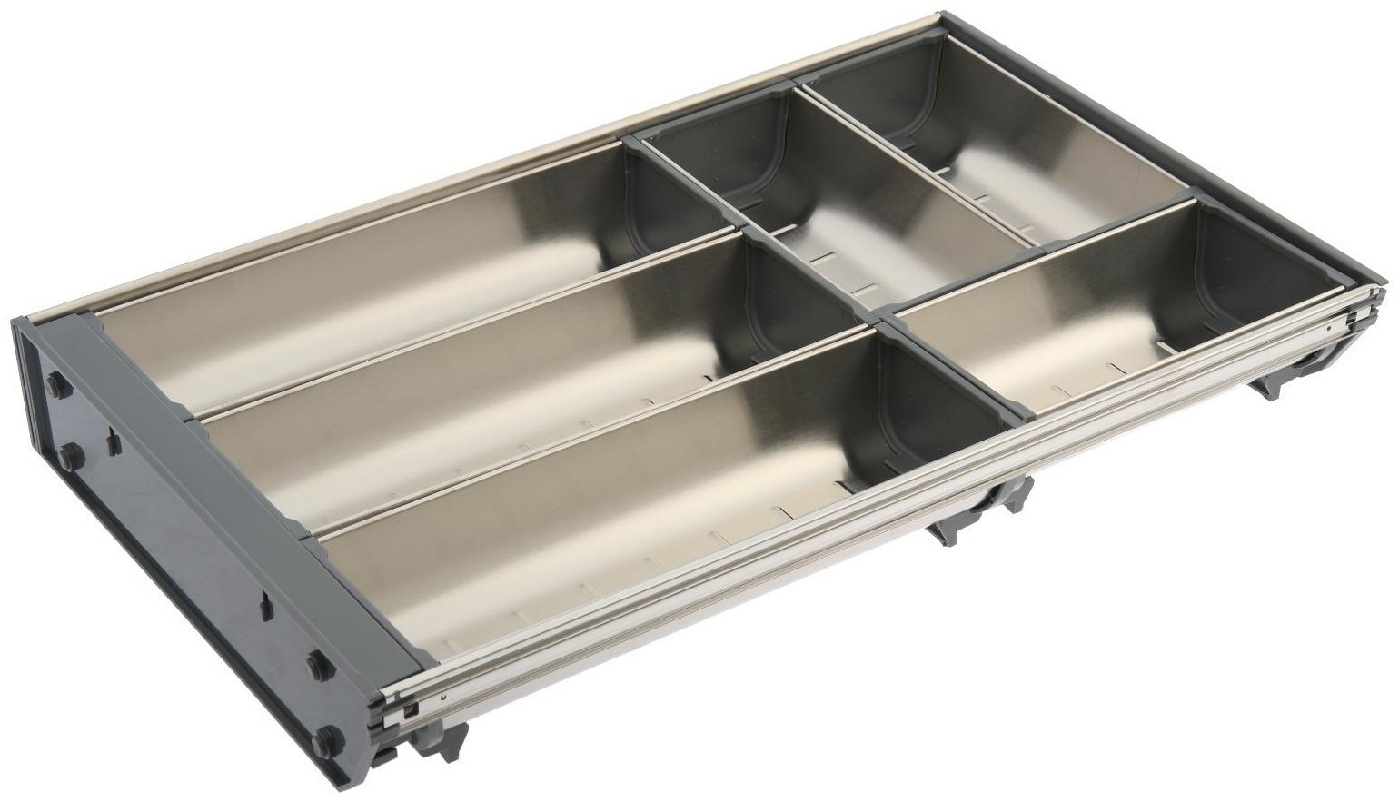 Поддон из нержавеющей стали 280х472х65 мм