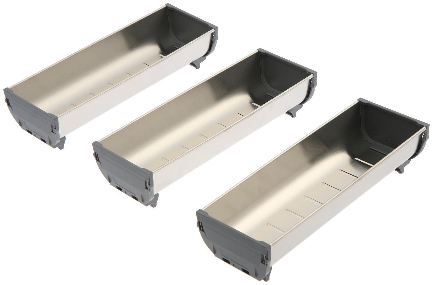 Поддон из нержавеющей стали 280х472х65 мм