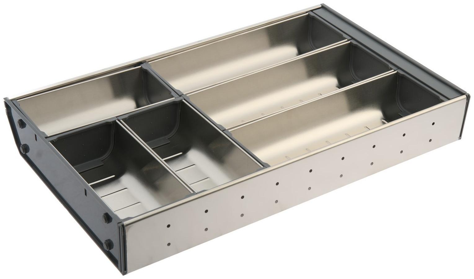 Поддон из нержавеющей стали 280х472х65 мм