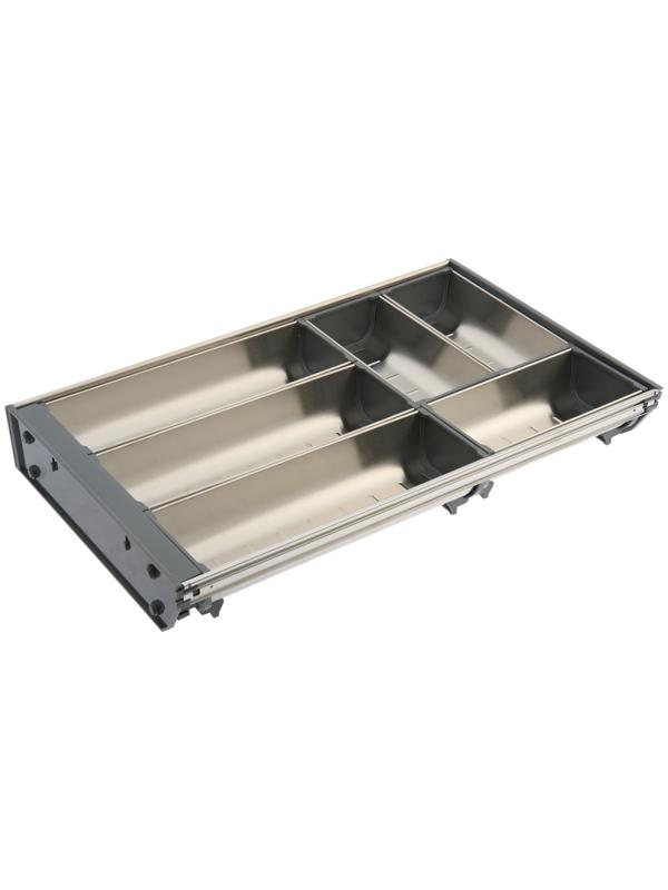 Поддон из нержавеющей стали 280х472х65 мм