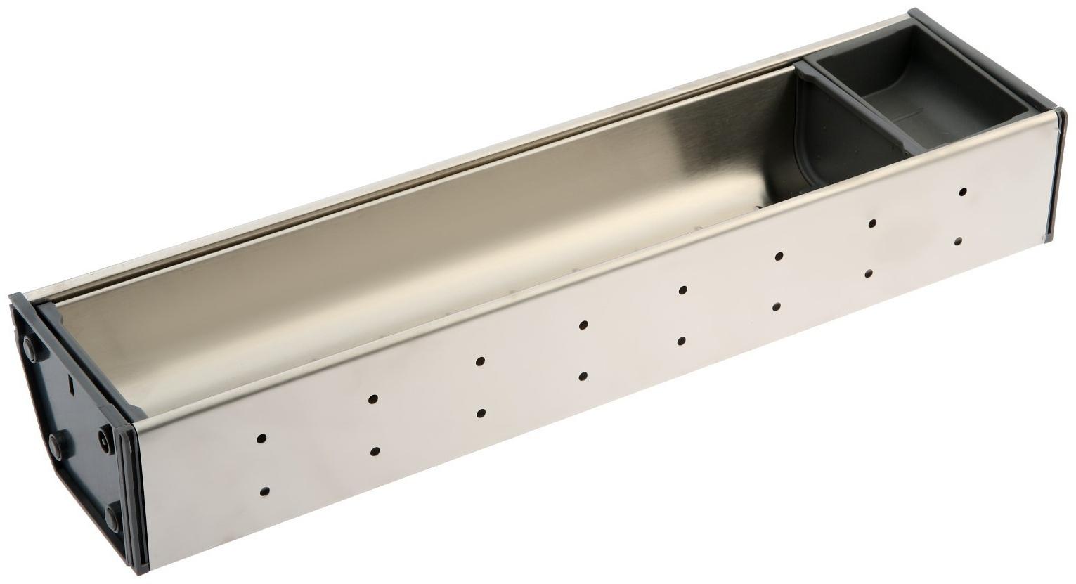 Поддон из нержавеющей стали 103х422 мм