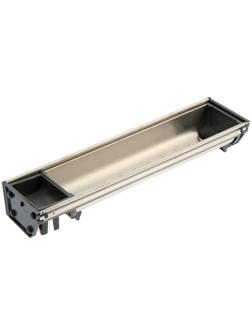 Поддон из нержавеющей стали 103х422 мм