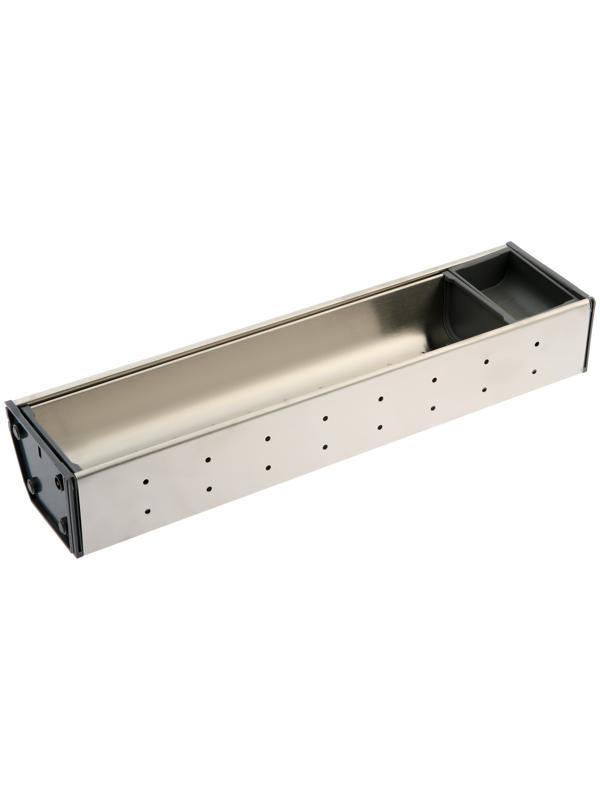 Поддон из нержавеющей стали 103х422 мм