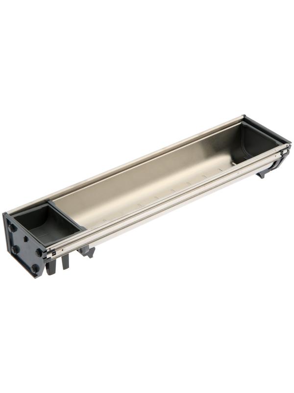 Поддон из нержавеющей стали 103х422 мм