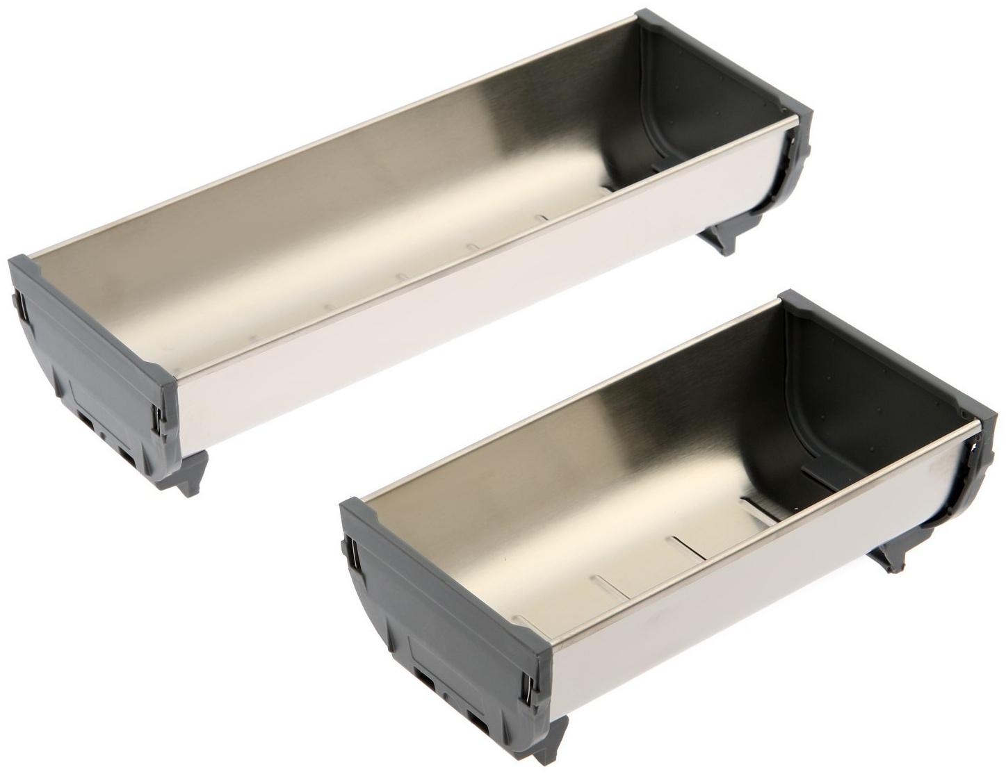 Поддон из нержавеющей стали 103х472 мм