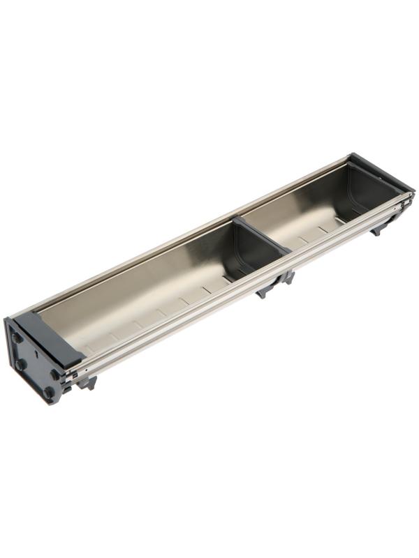 Поддон из нержавеющей стали 103х472 мм