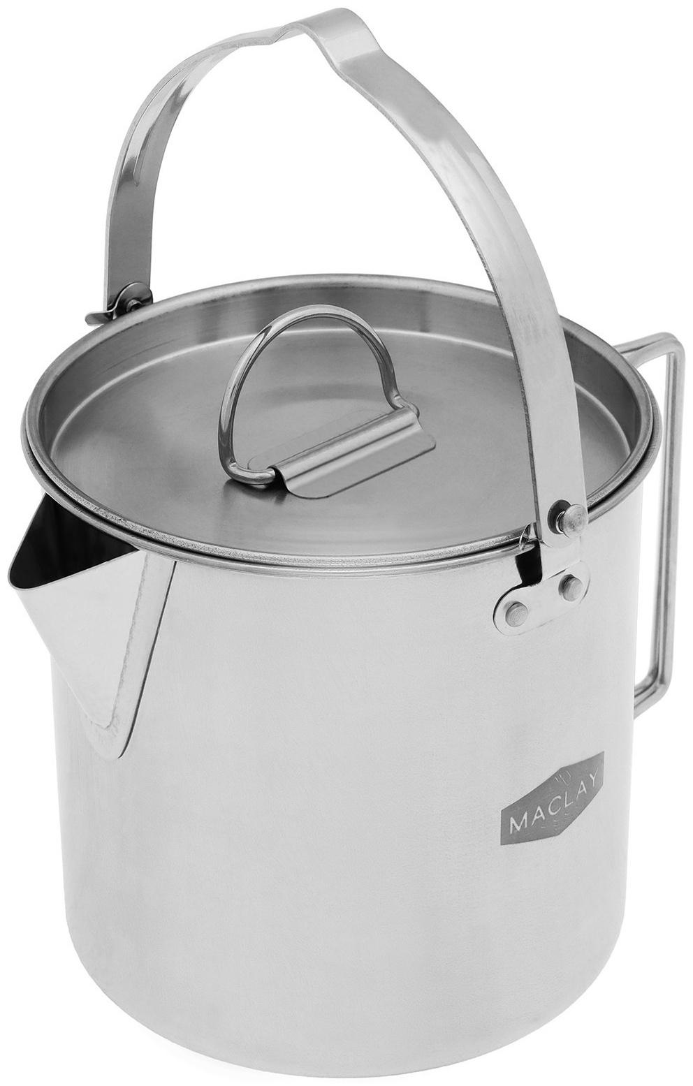 Чайник походный Maclay, 1.2 л, нержавеющая сталь