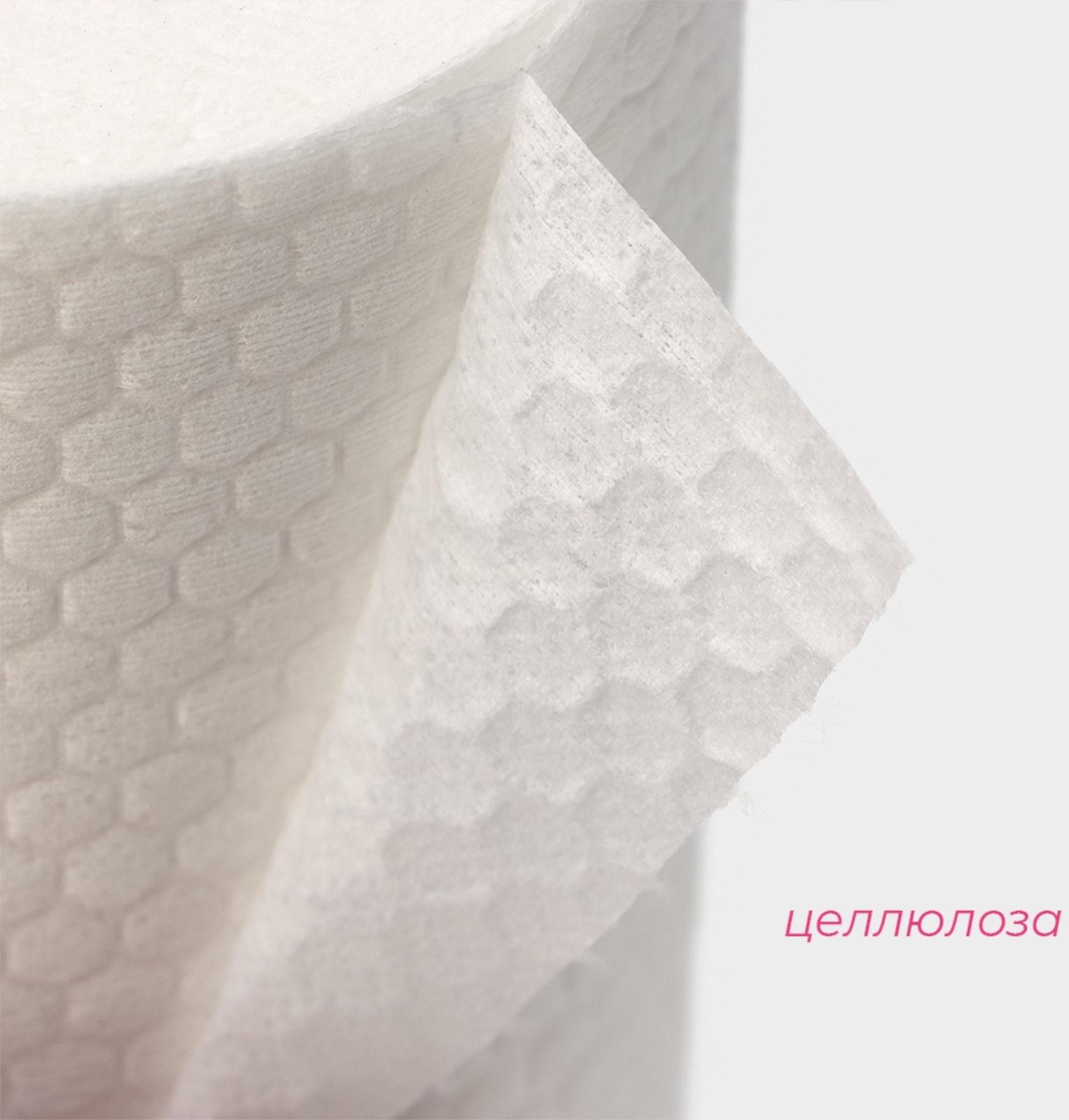 Салфетки в рулоне универсальные, целюлоза+полиэстер,100 шт, 20×25 см, цвет белый