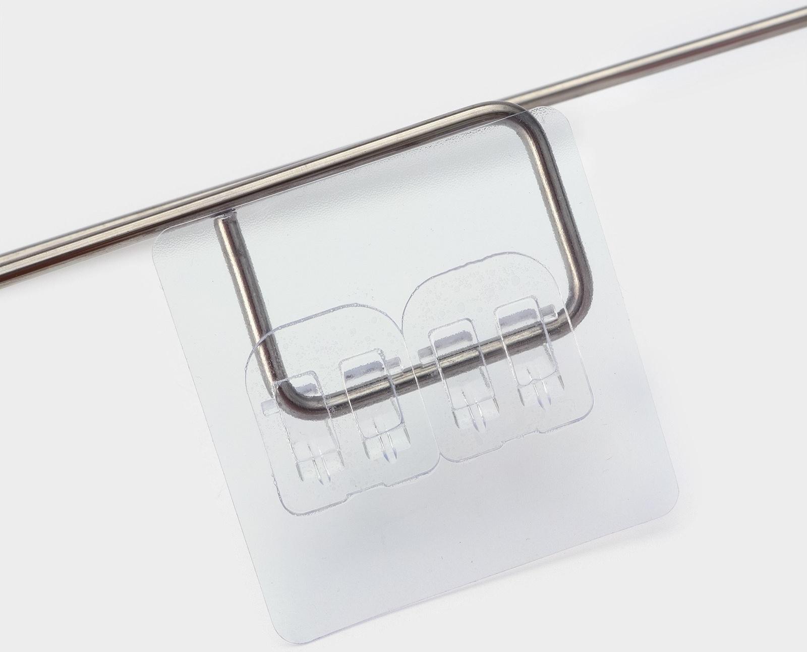 Набор: салфетки в рулоне универсальные, целюлоза+полиэстер, 50 шт, 25×25 см + держатель, цвет белый