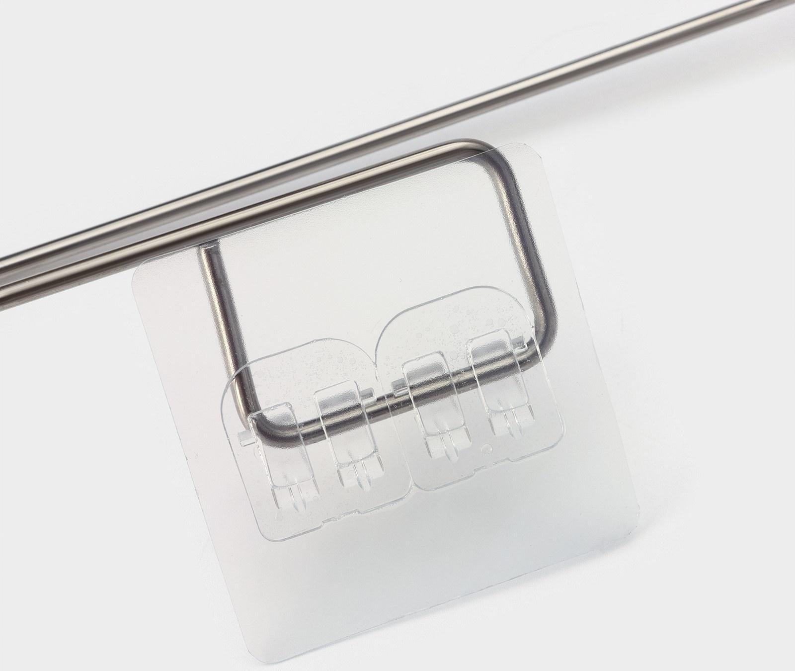 Набор: салфетки в рулоне универсальные,вискоза+полиэстер, 100 шт, 20×20 см + держатель, цвет голубой